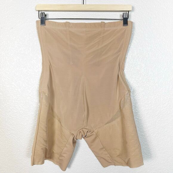 Honeylove Womens SuperPower Compress High Support Shapewear Short Sand Size XL - Picture 6 of 6